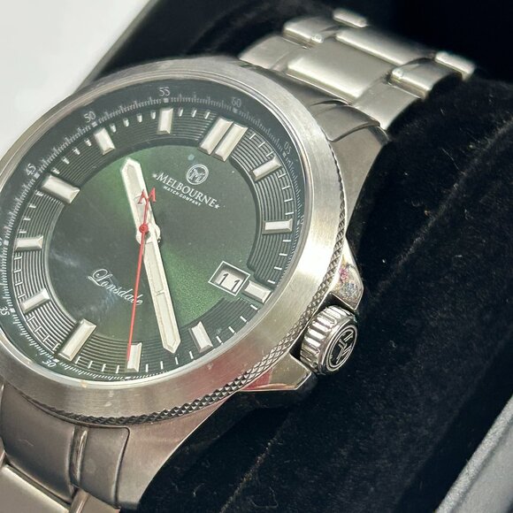 ***MENS MELBOURNE LONSDALE AUTOMATIC BRACELET WATCH*** - Picture 3 of 9